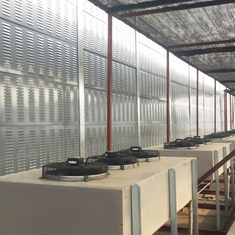 Barrera de sonido de aire acondicionado