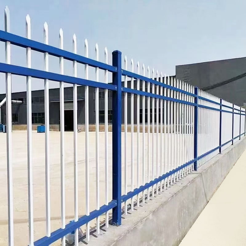 Valla de acero de zinc ordinaria