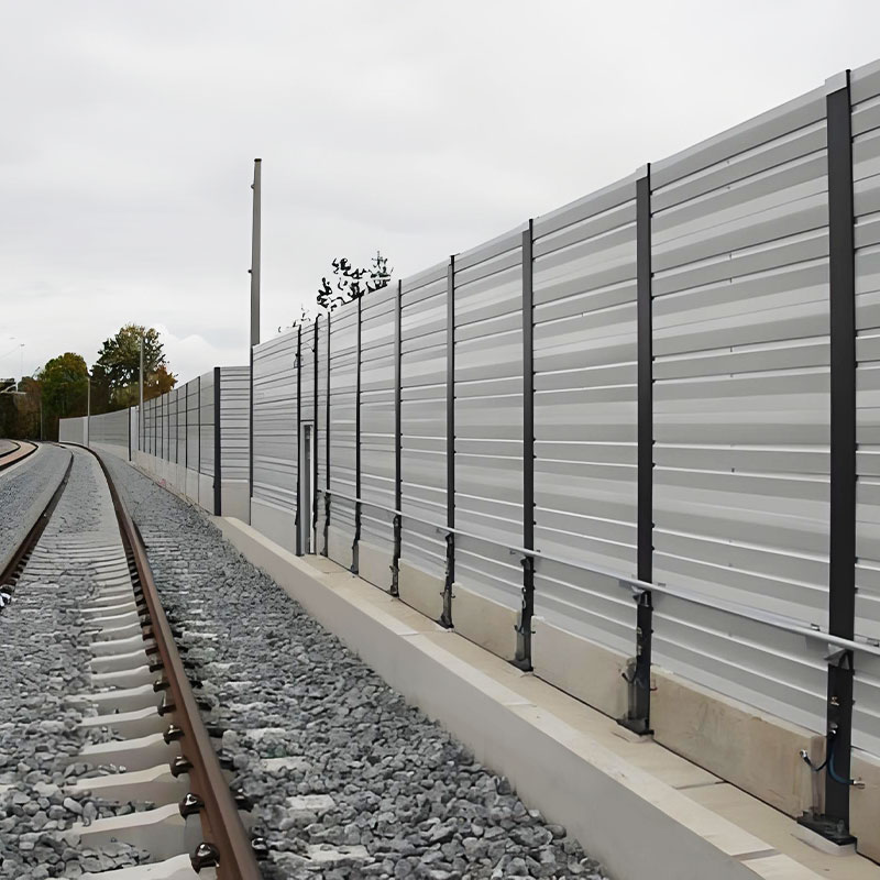 Barrera de sonido ferroviario