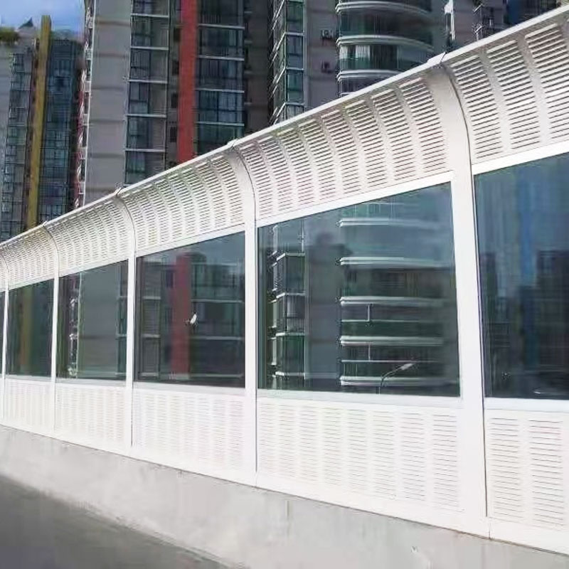 Barrera de sonido perimetral residencial