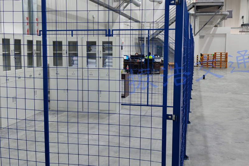 Red de aislamiento de Alibaba Health Warehouse