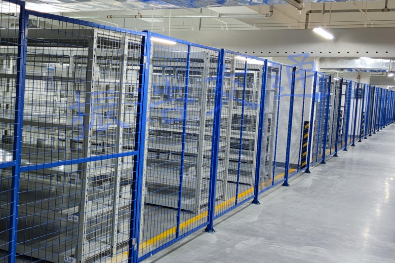 Red de aislamiento de Alibaba Health Warehouse